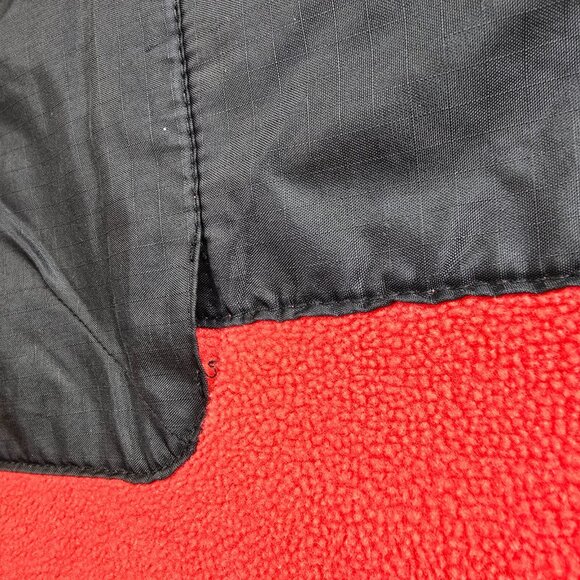 Georgia Bulldogs Jacket Mens Medium Black Red NCAA Football Flaw No Zipper - Picture 13 of 13